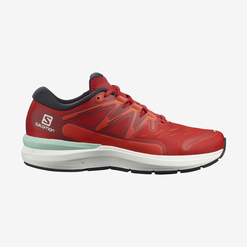 Zapatillas Running Asfalto Salomon Hombre Rojas - Salomon Argentina SONIC 4 CONFIDENCE,831564-LXJ